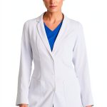 Barco Women's White Lab Coat BRC961 X-Large 3-Pocket Design-0