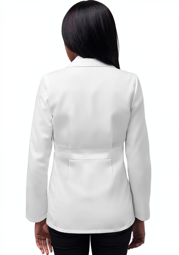 Adar Universal Lab Coats Women Tailored 28" Consultation White-2