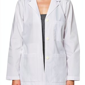 WonderWink Women's Wonderlab Consultation White Lab Coat-0
