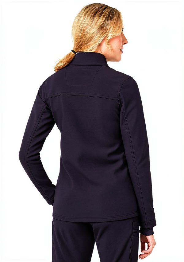 Carhartt Women Scrubs C81023 Modern Fit Bonded Fleece Jacket-3