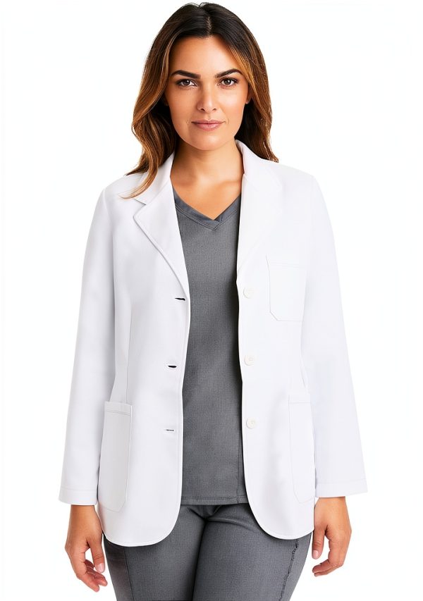 Healing Hands Women's Lab Coat 5160 with 4 Pockets Stretch Fabric-0