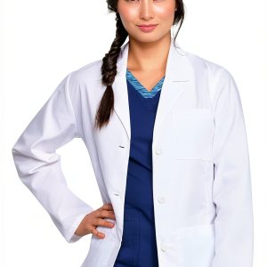 Dickies Women's 28 Inch White Lab Coat - Classic Fit, Sizes XS to 3XL-0