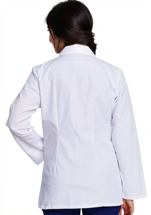 Dickies Women's 28 Inch White Lab Coat - Classic Fit, Sizes XS to 3XL-1